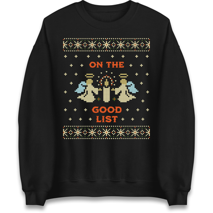 On The Good List Christmas Sweatshirt