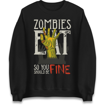 Zombies Eat Sweatshirt