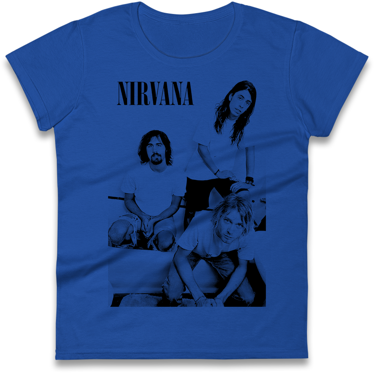 Nirvana Band Ladies T Shirt 