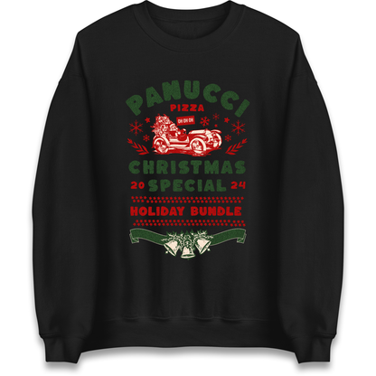 Panucci Pizza Christmas Special Christmas Sweatshirt
