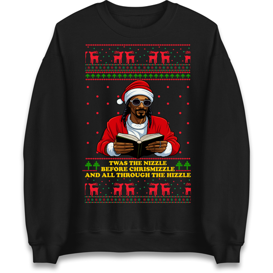 Snoop Dogg Nizzle Christmas Jumper