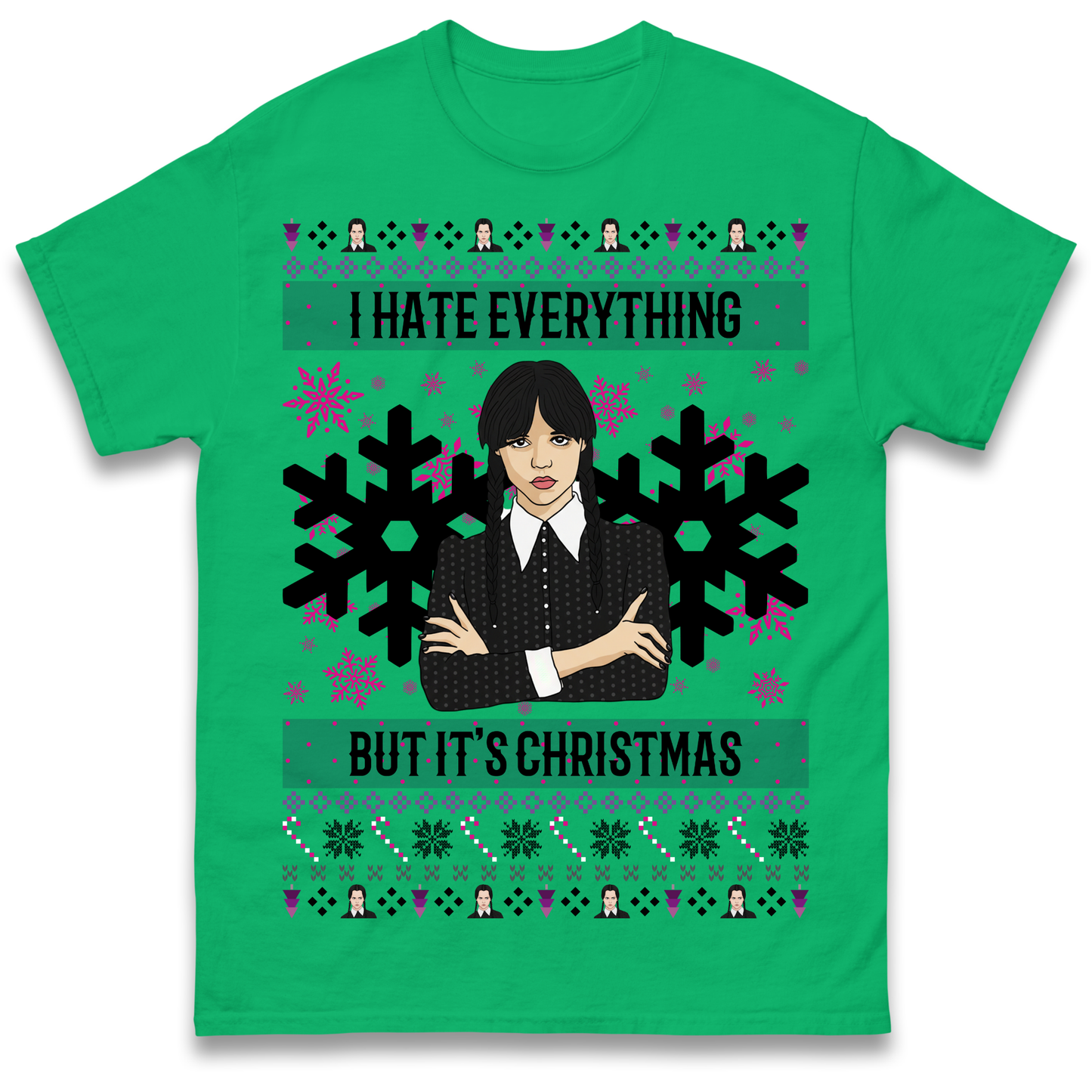 Wednesday addams Christmas T Shirt