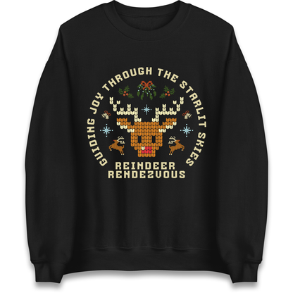 Reindeer Rendezvous Christmas Sweatshirt