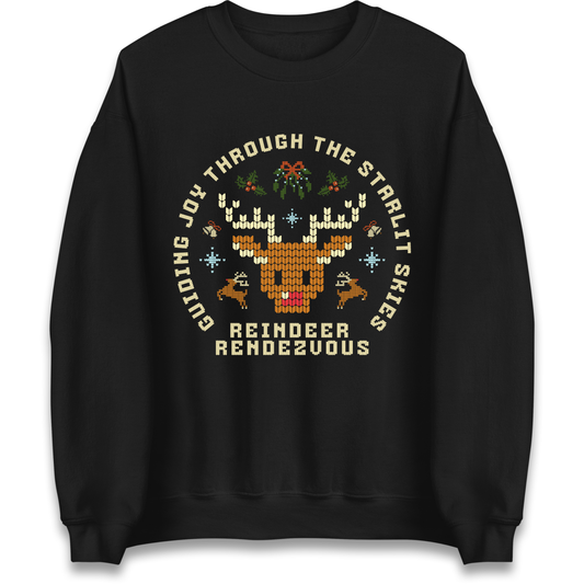 Reindeer Rendezvous Christmas Sweatshirt