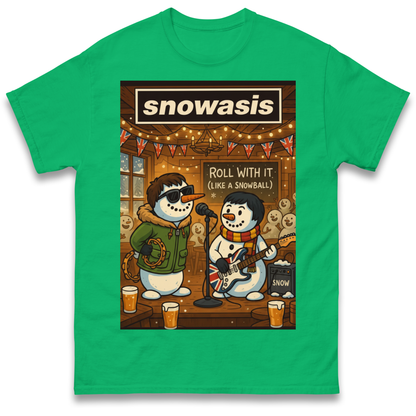 Snowasis Roll Christmas T Shirt