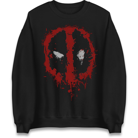 Marvel Deadpool Splatter Icon Sweatshirt
