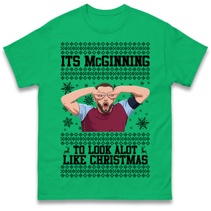 John McGinn Christmas T Shirt