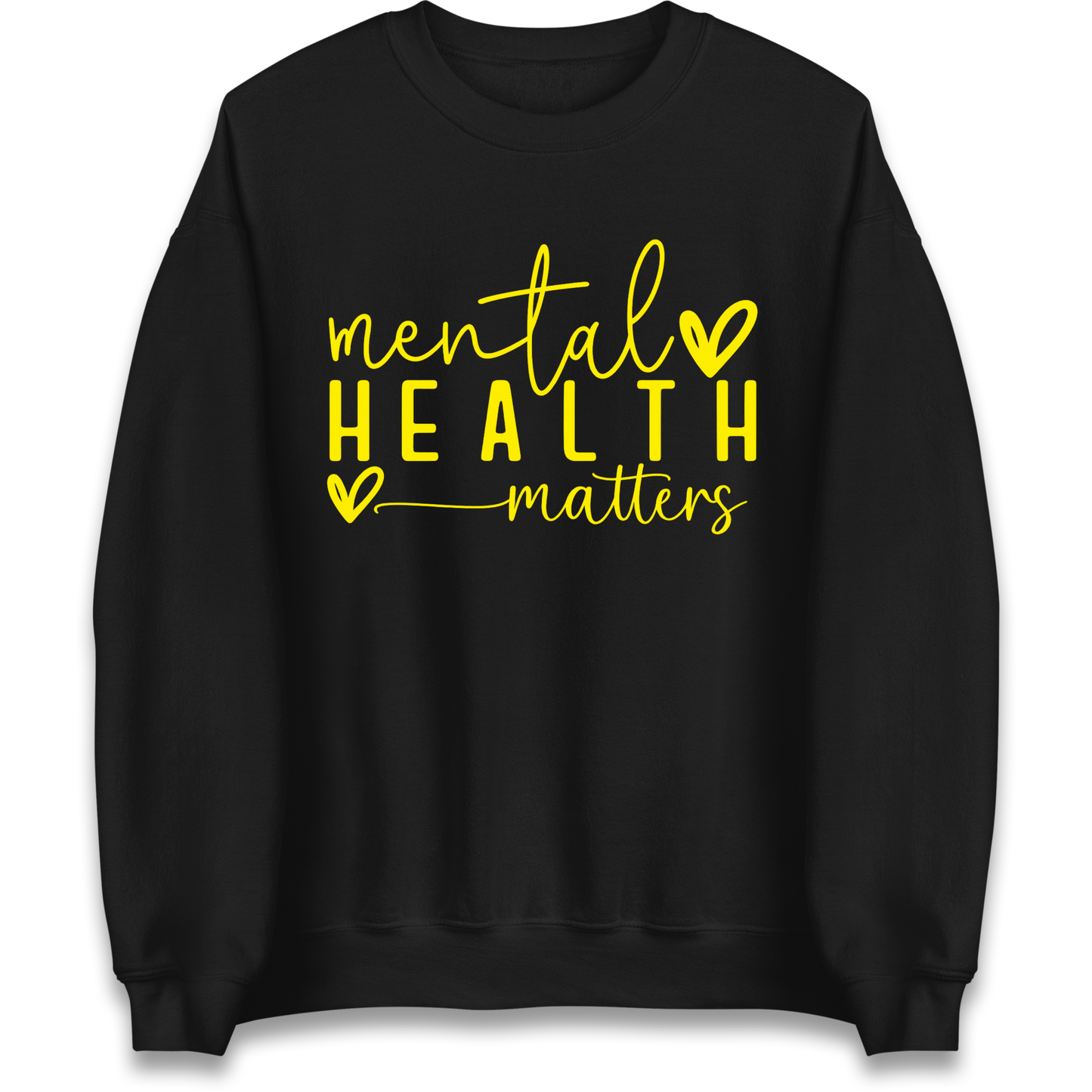 Yellow Mental Health Sweatshirt