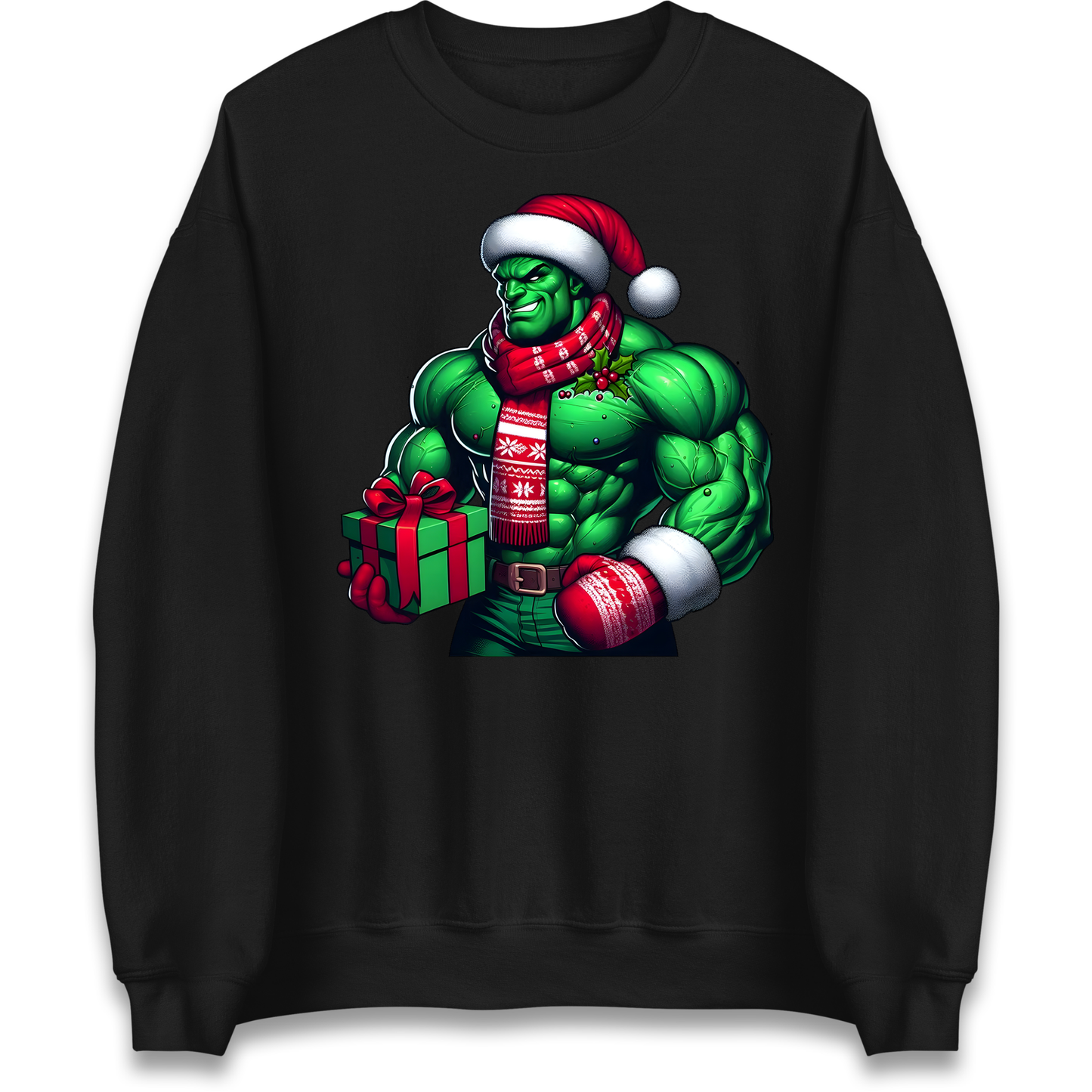 The Hulk Santa Sweatshirt