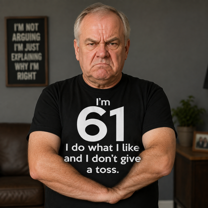 61th Birthday T Shirt 
