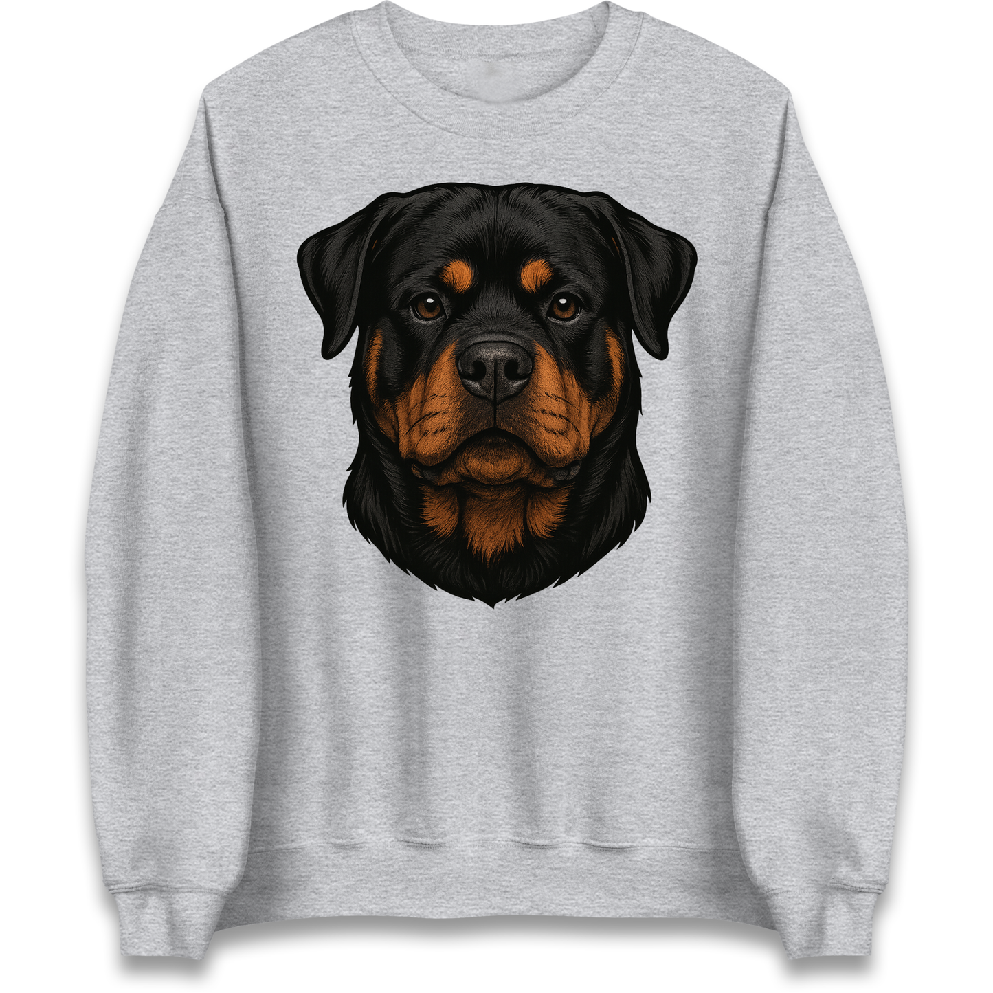 Rottweiler Face Sweatshirt