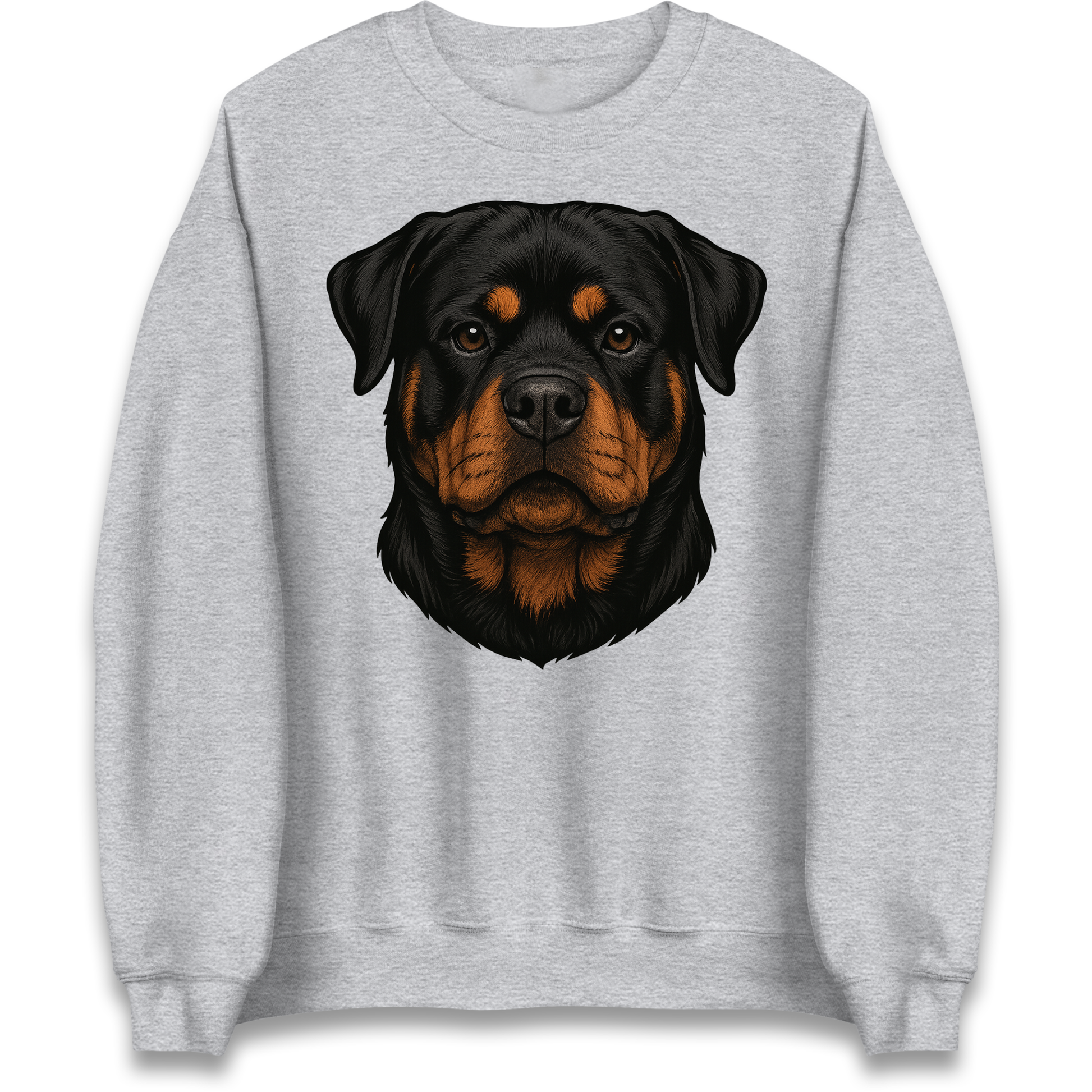 Rottweiler Face Sweatshirt