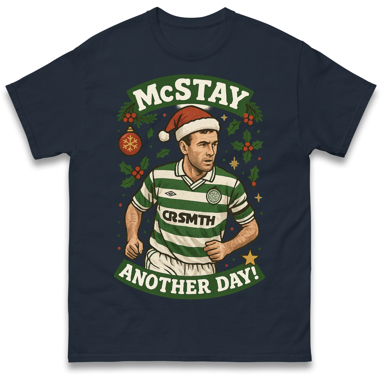 Paul McStay Celtic Christmas T Shirt
