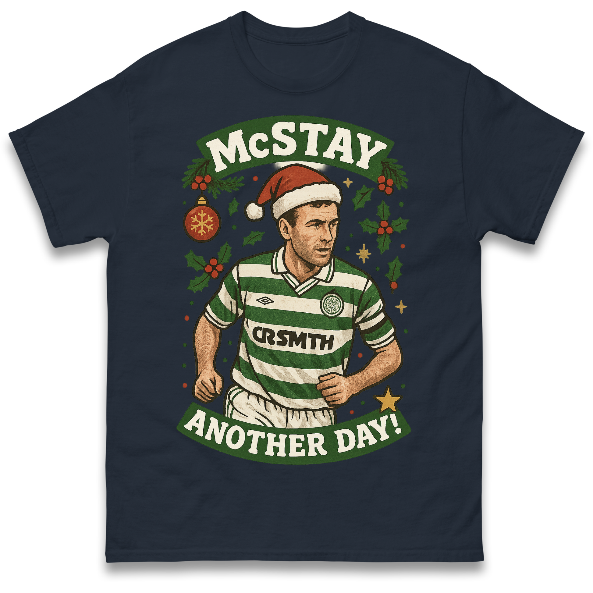 Paul McStay Celtic Christmas T Shirt