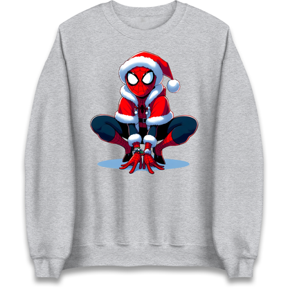 Spiderman Christmas Jumper Adult