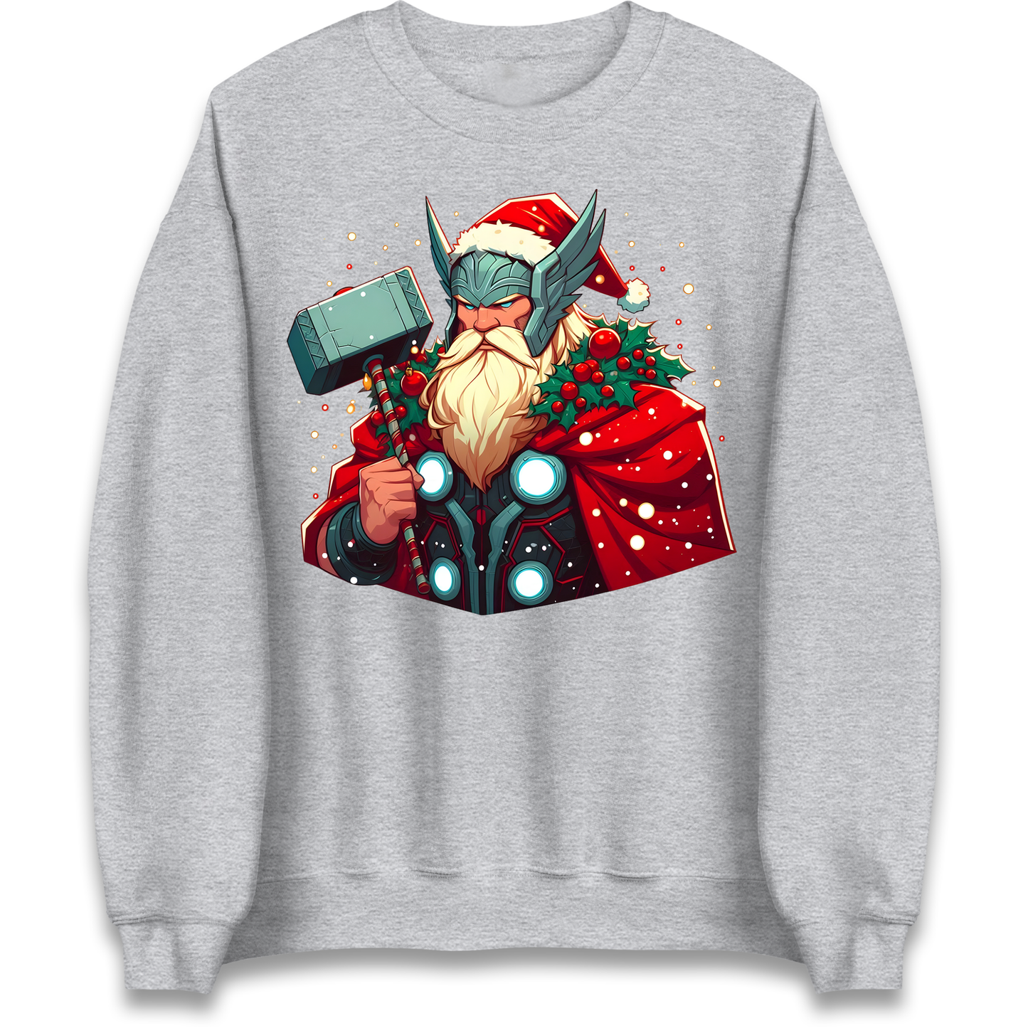 Viking Thor Santa Sweatshirt