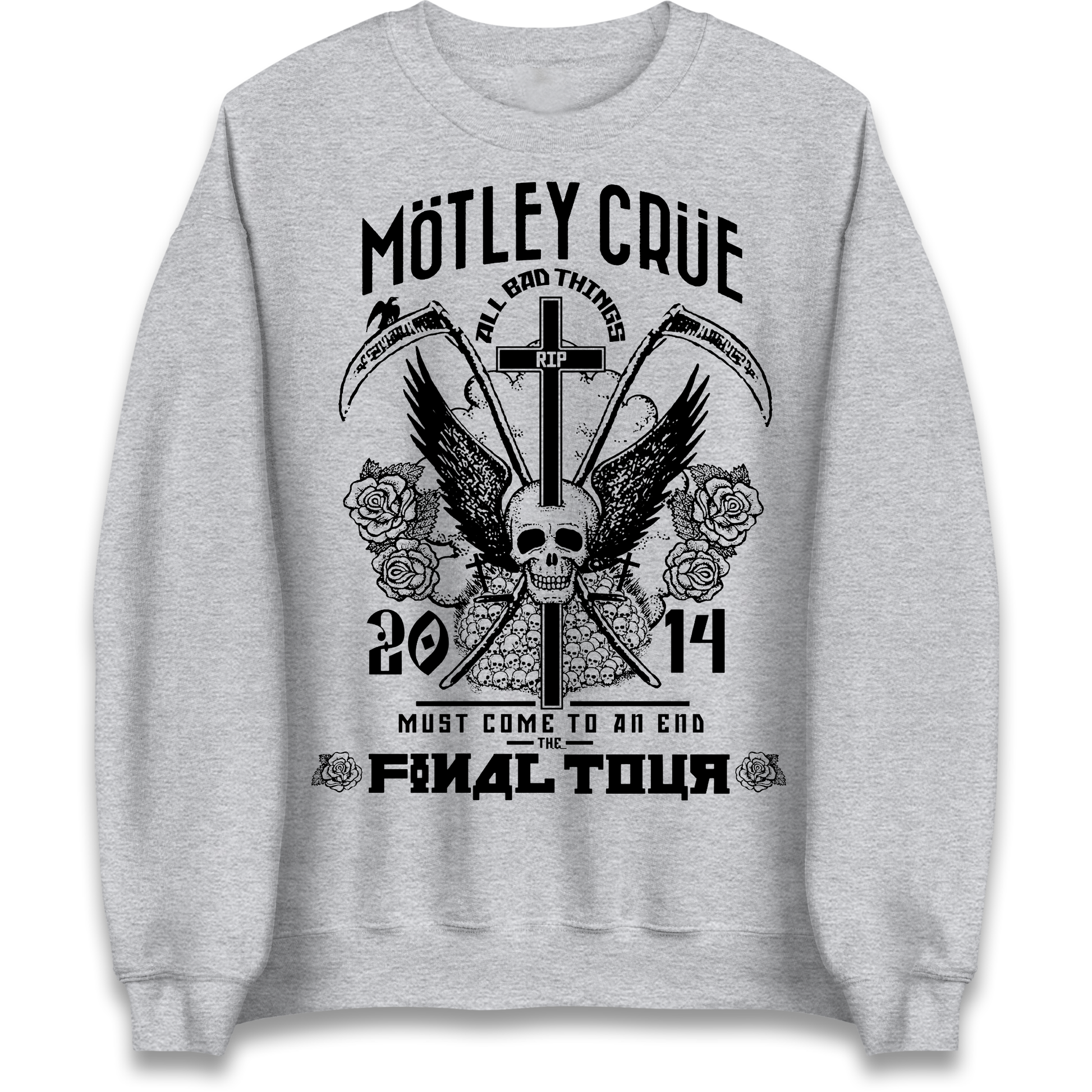 Motley Crue All Bad Things Sweatshirt