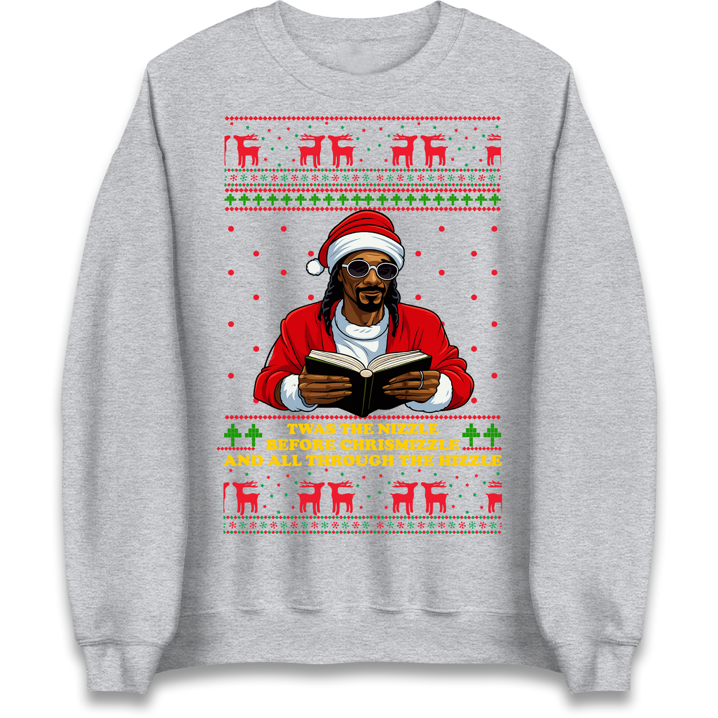 Snoop Dogg Nizzle Christmas Jumper