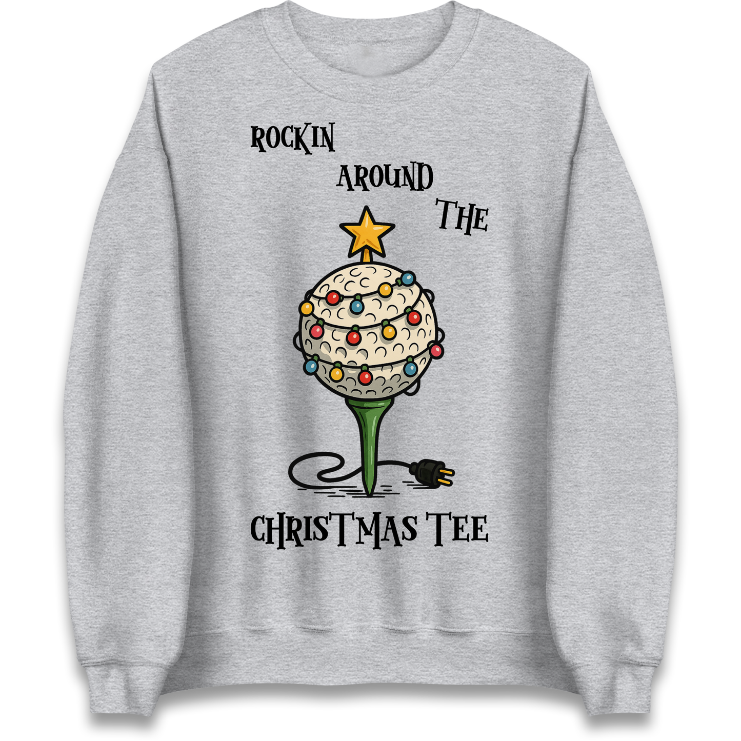 Golf Christmas Sweatshirt