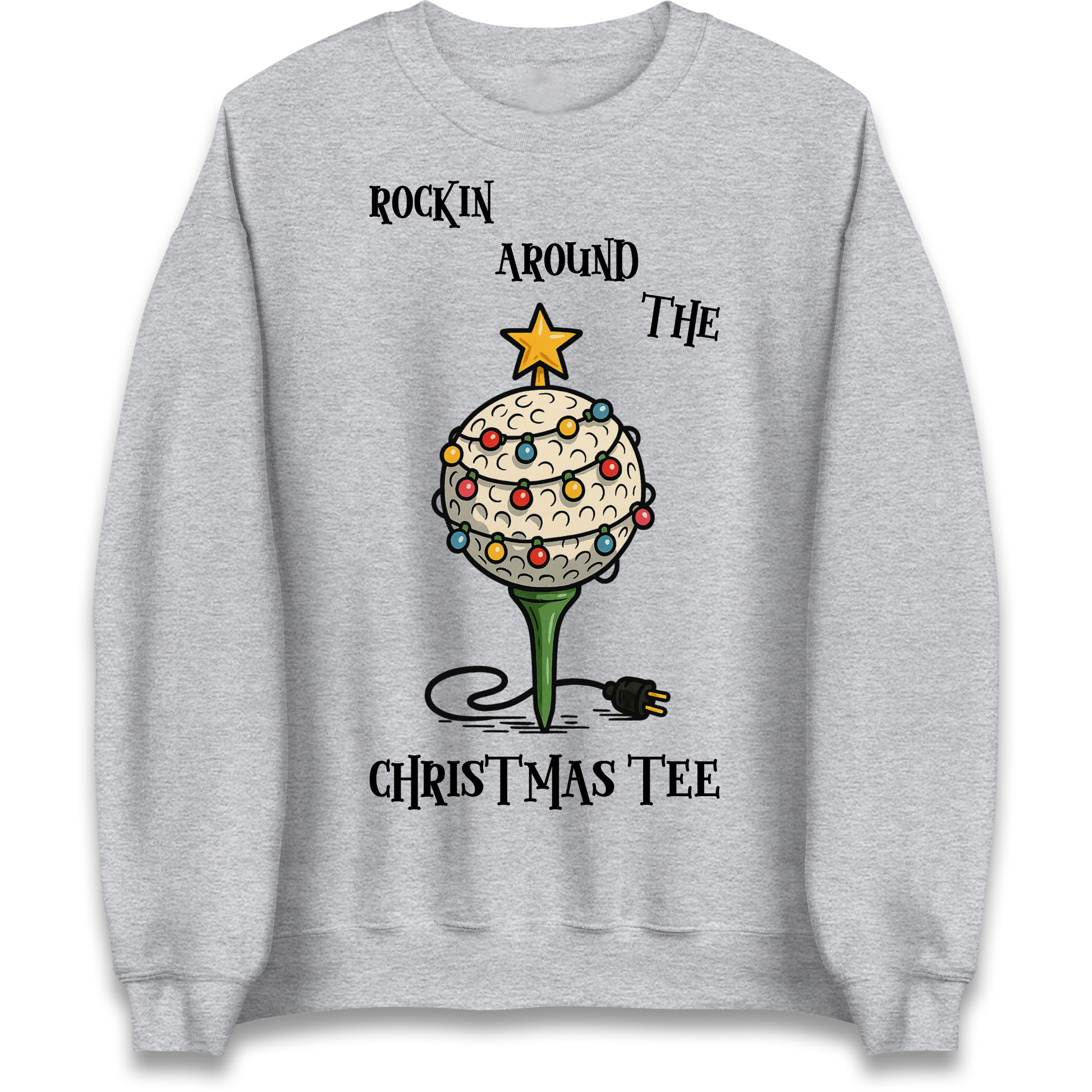 Golf Christmas Sweatshirt