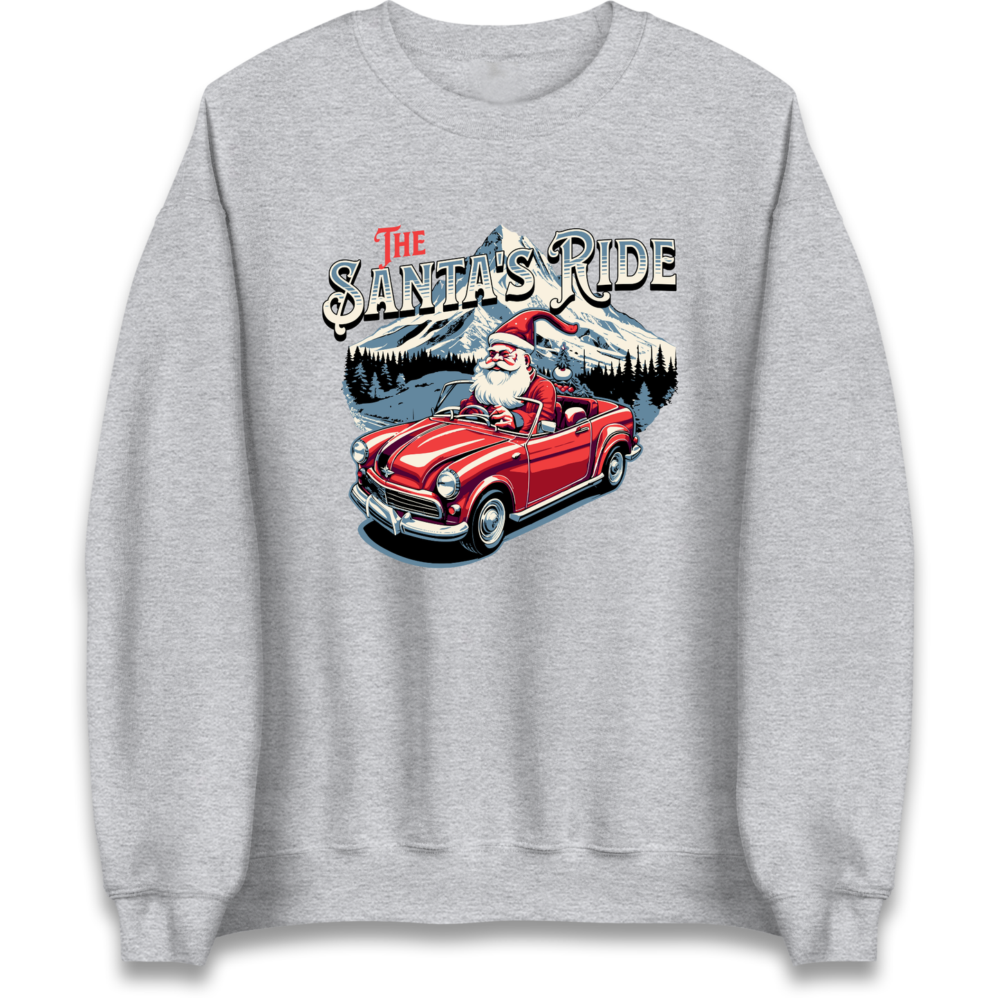 The Santas Ride Christmas Sweatshirt