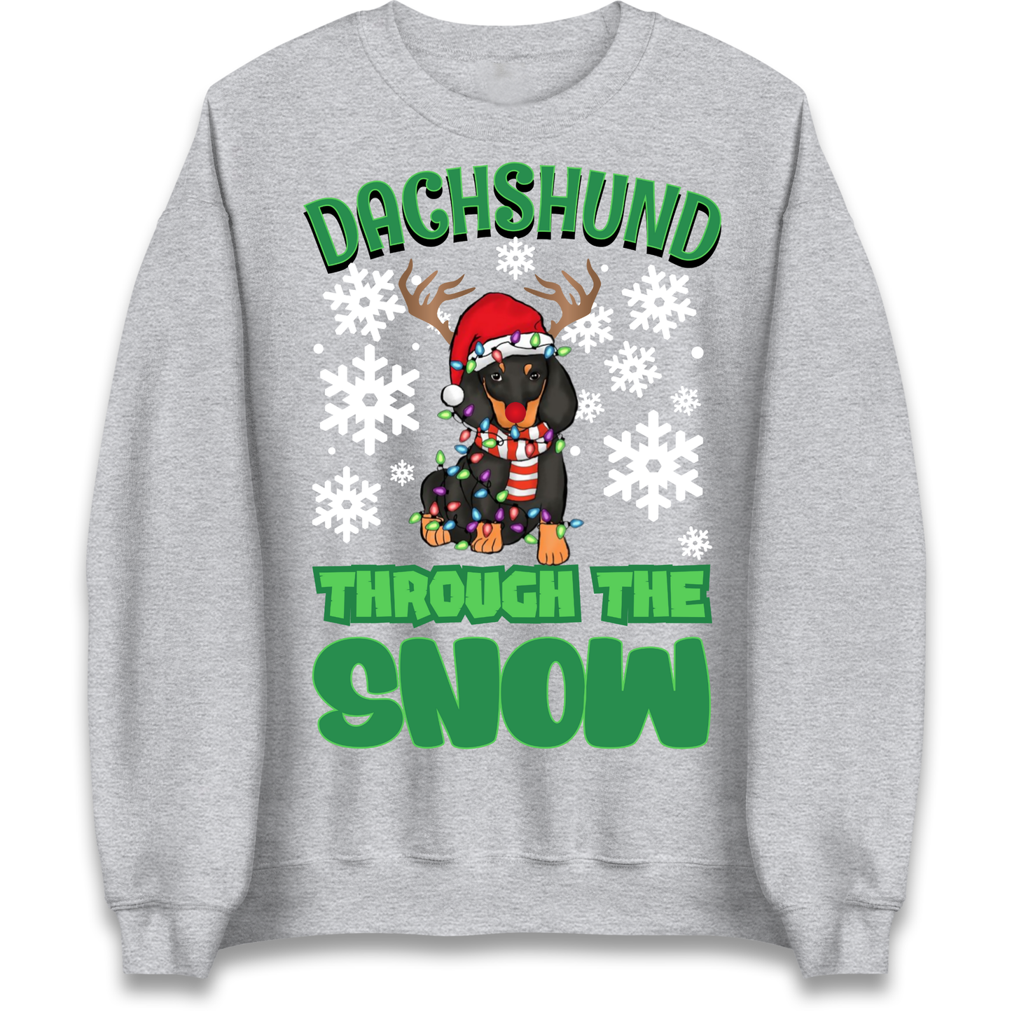 Dachshund Dog Christmas Jumper
