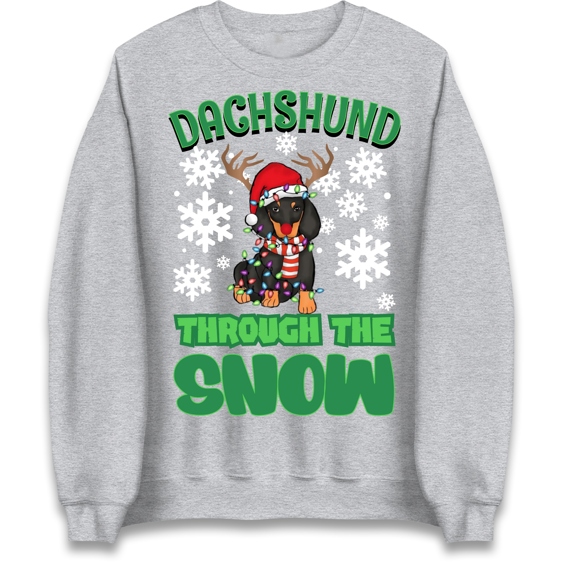 Dachshund Dog Christmas Jumper