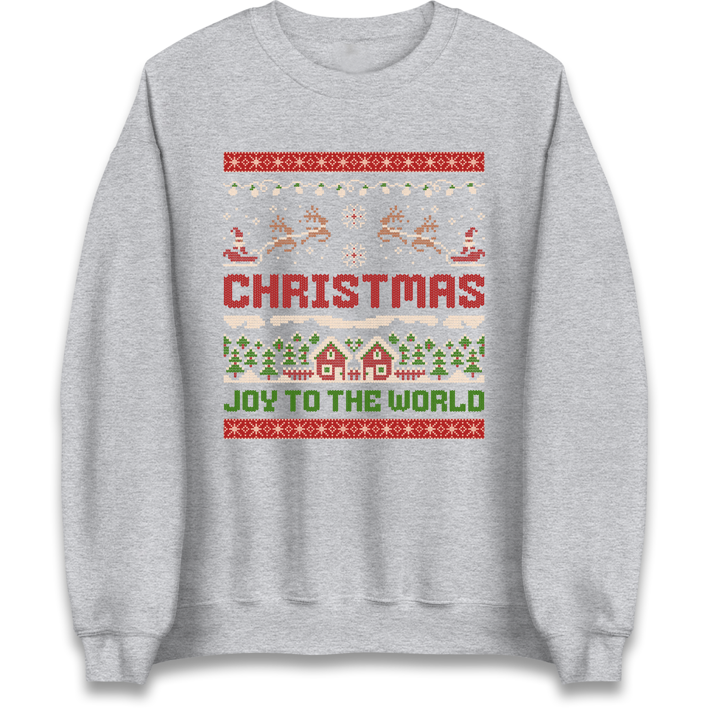 Christmas Joy to the World Christmas Sweatshirt