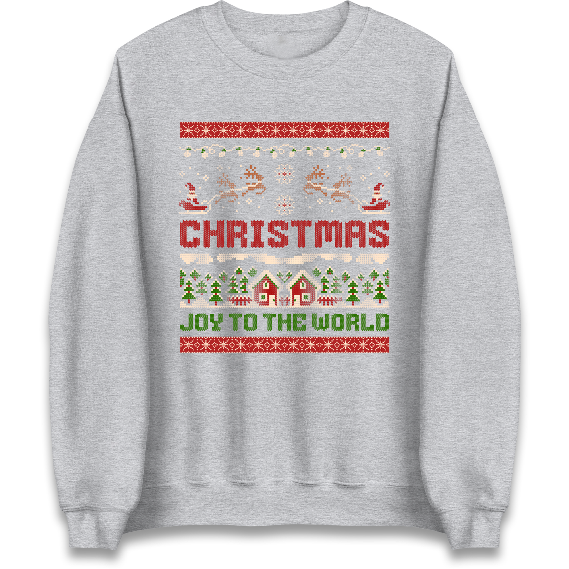 Christmas Joy to the World Christmas Sweatshirt