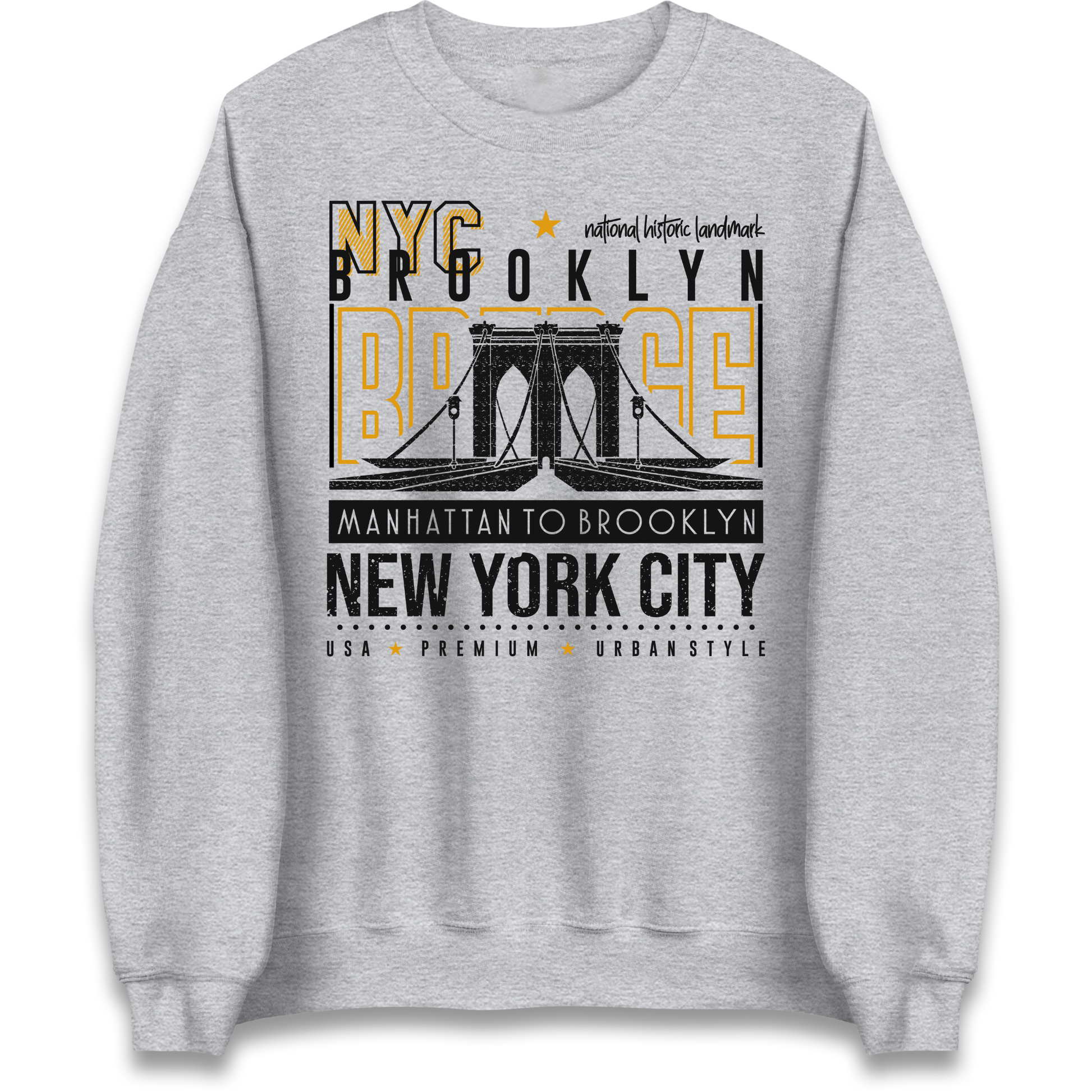 NYC Brooklyn Bridge Sweatshirt