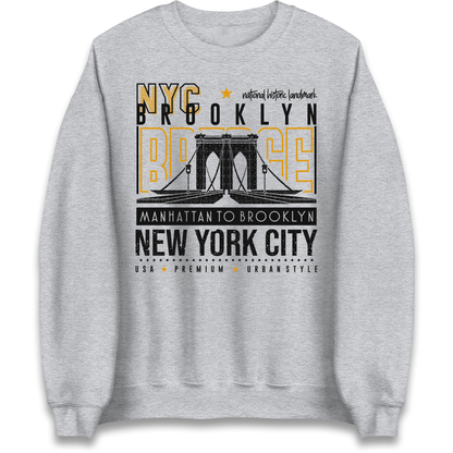 NYC Brooklyn Bridge Sweatshirt