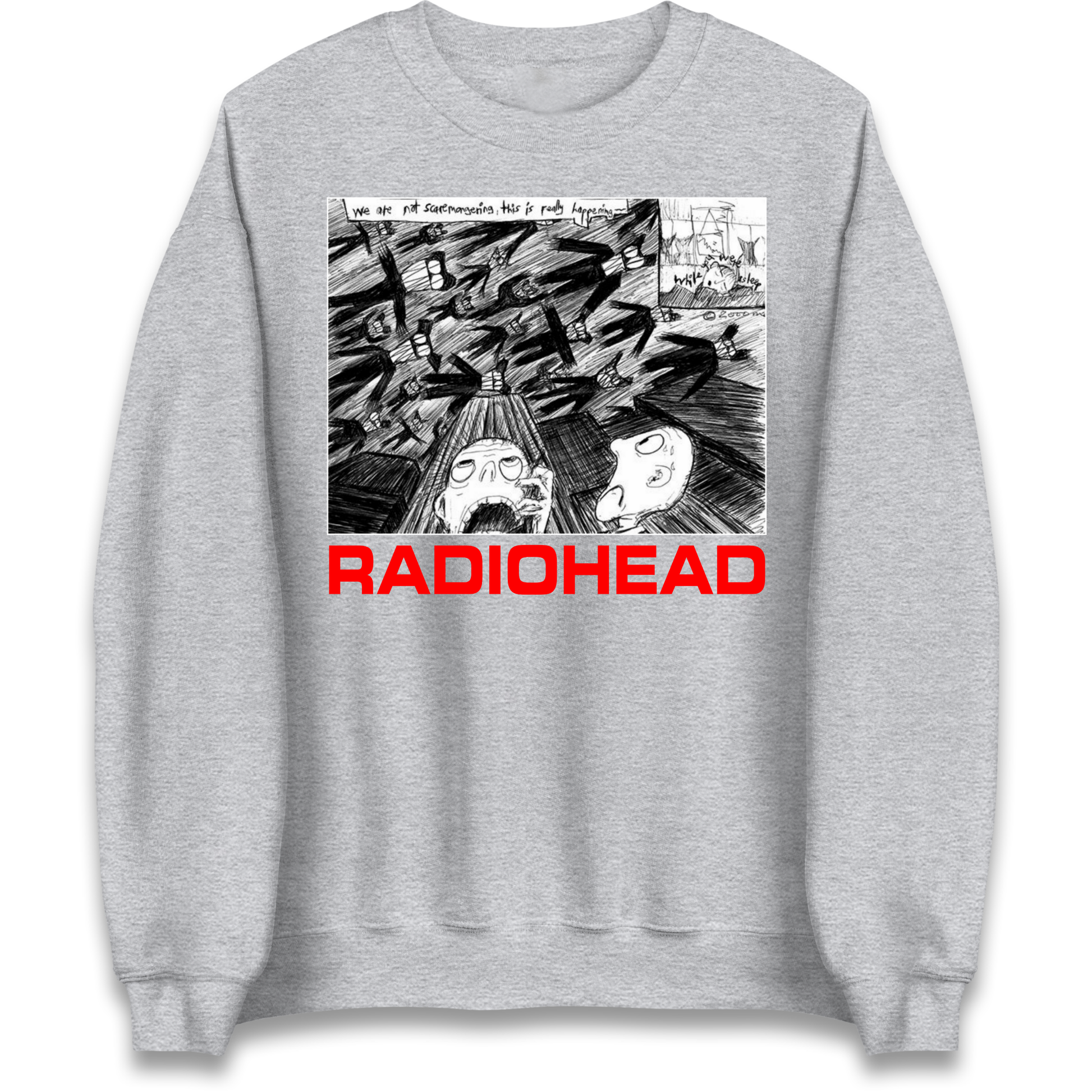 Radiohead We Are Not Screaming Sweatshirt