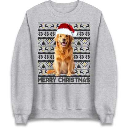 Merry Christmas Dog Sweatshirt