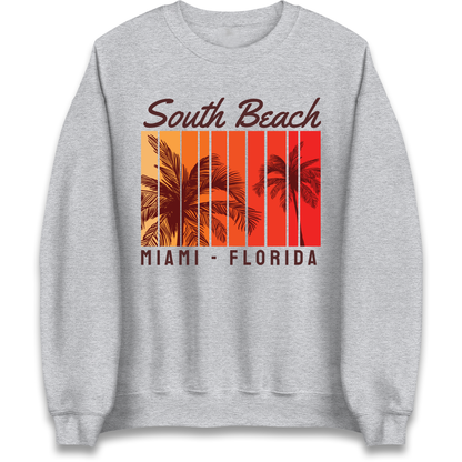 South Beach Miami Florida Sweatshirt