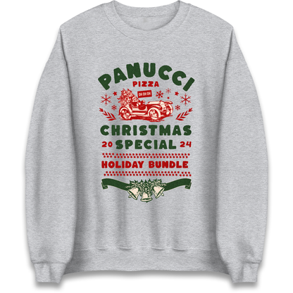 Panucci Pizza Christmas Special Christmas Sweatshirt