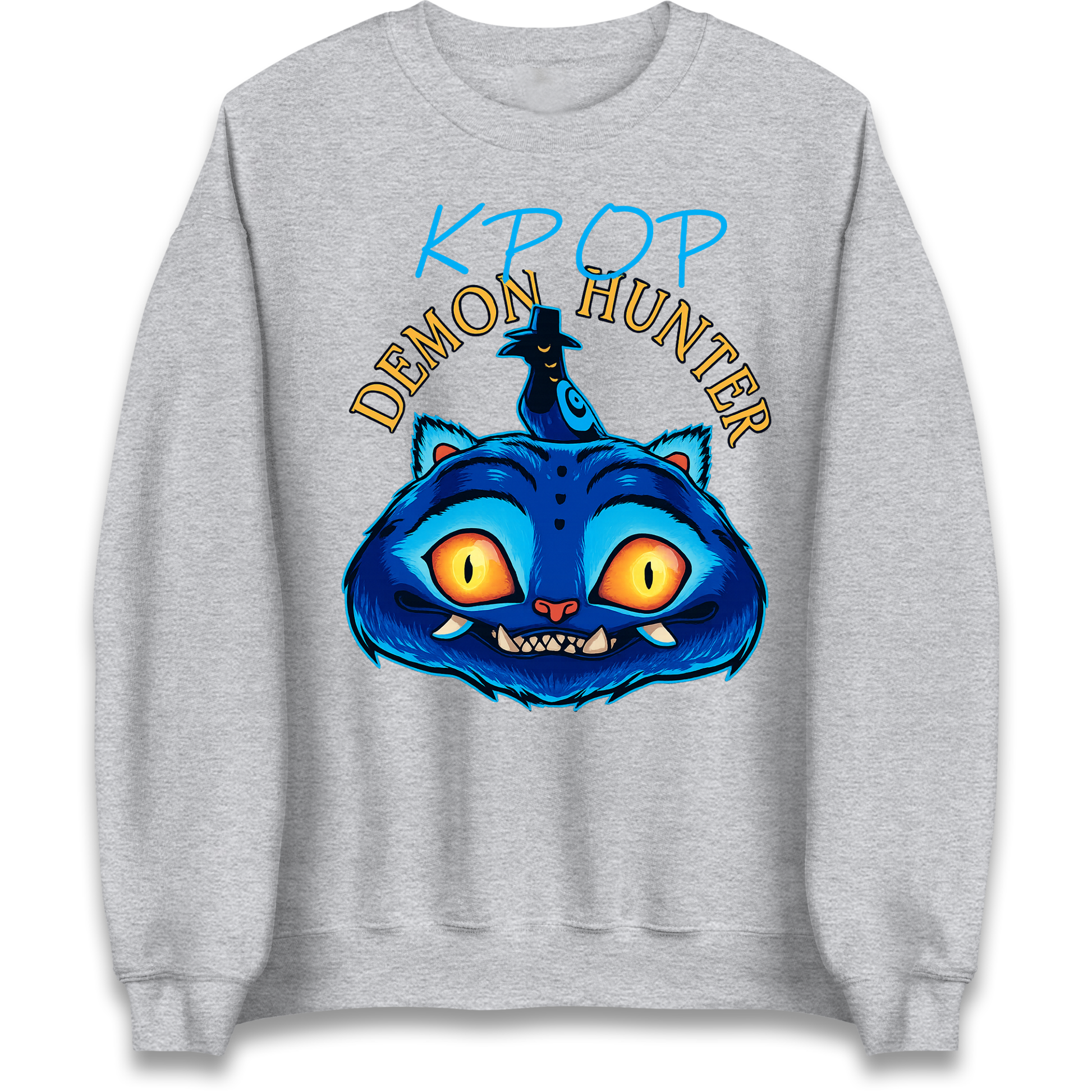Kpop Demon Hunter Derpy Tiger Sweatshirt