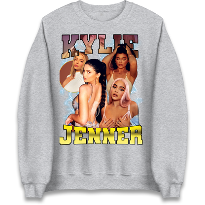 Kylie Jenner Pink Lips Sweatshirt