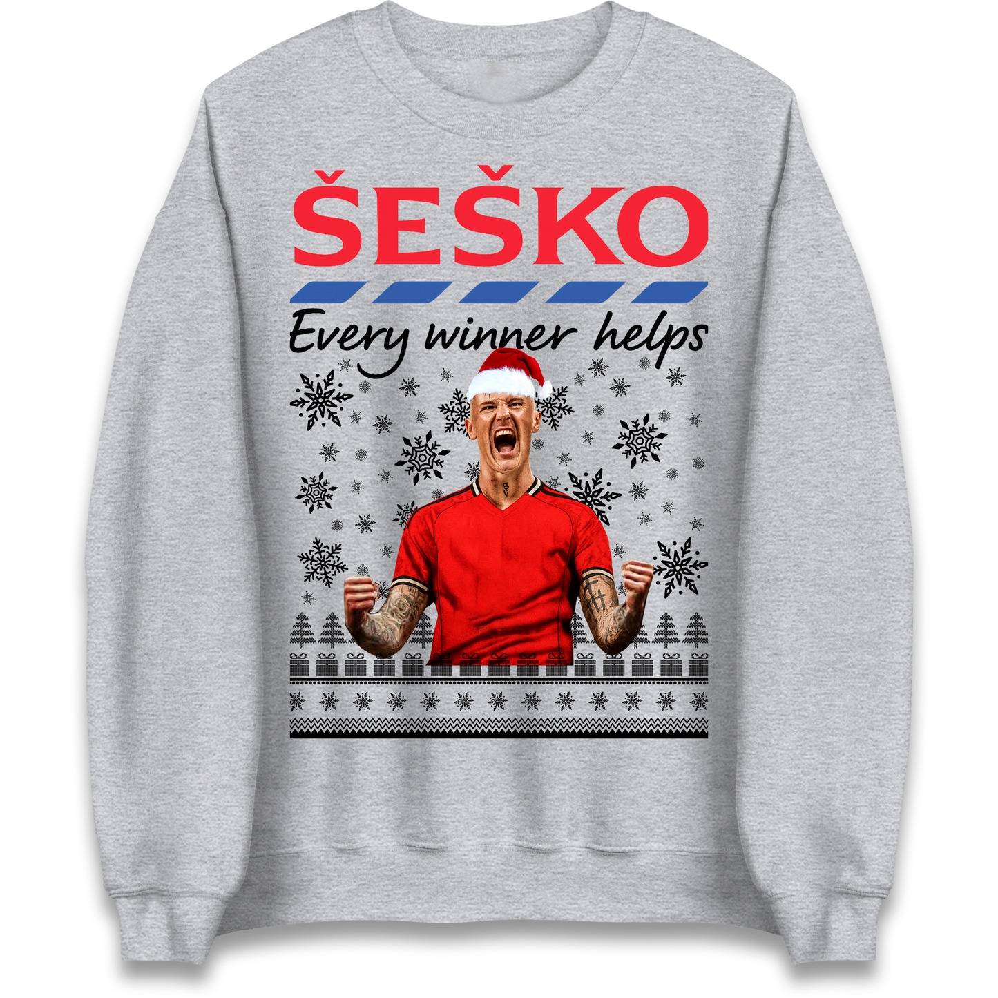 Benjamin Sesko Christmas Sweatshirt