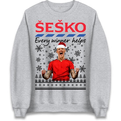 Benjamin Sesko Christmas Sweatshirt