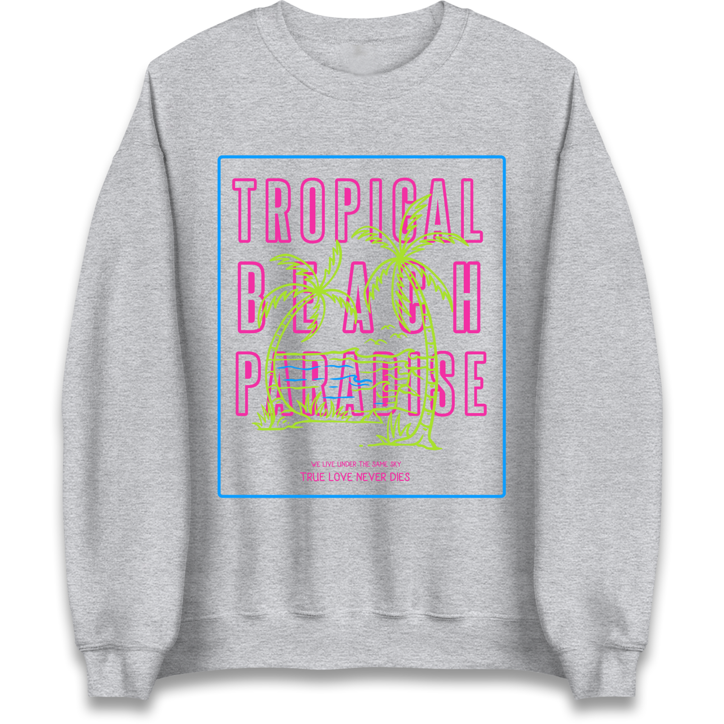 Tropical Beach Paradise Sweatshirt