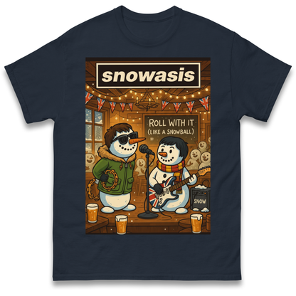 Snowasis Roll Christmas T Shirt