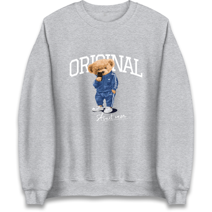 Teddy Bear Original Streetwear Sweatshirt