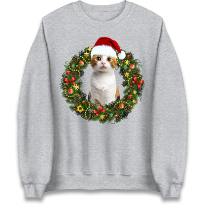 Cat Christmas Sweatshirt