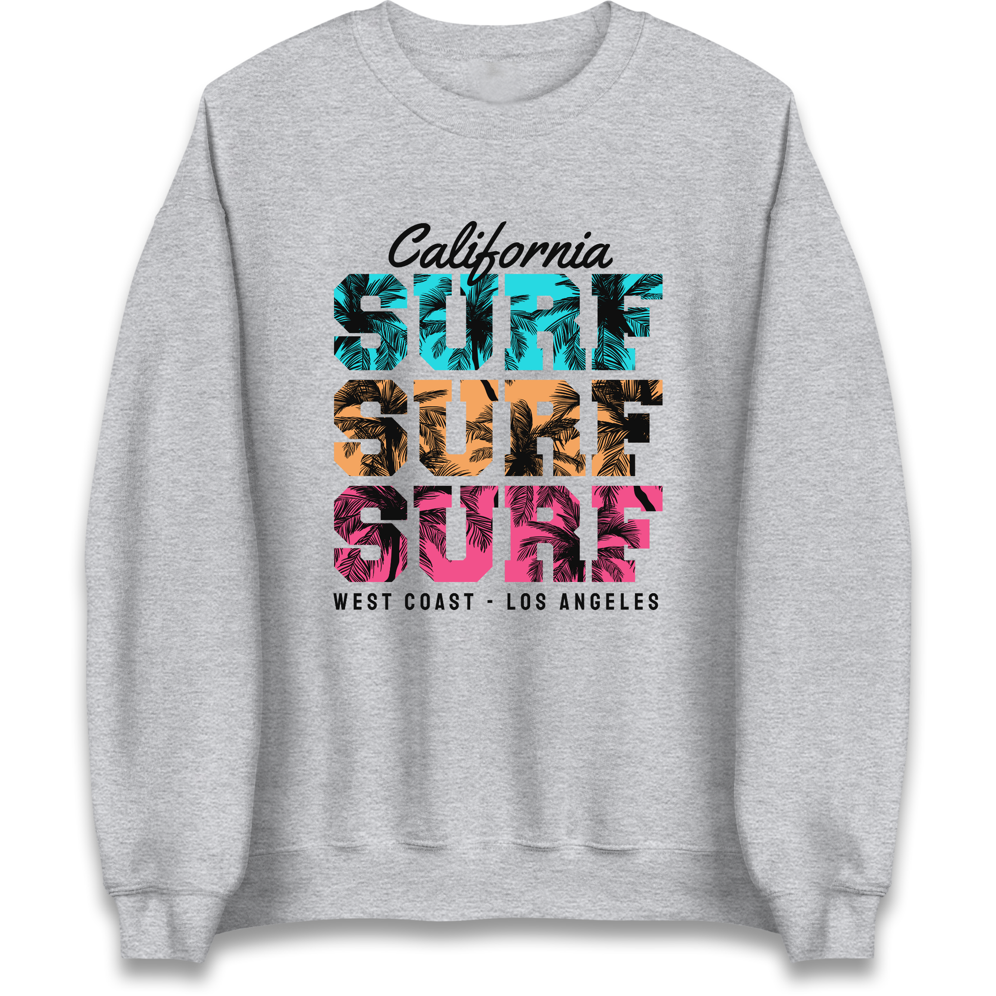 California Surf Surf Surf Sweatshirt