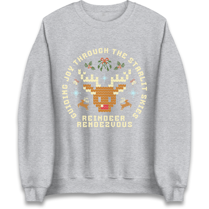 Reindeer Rendezvous Christmas Sweatshirt