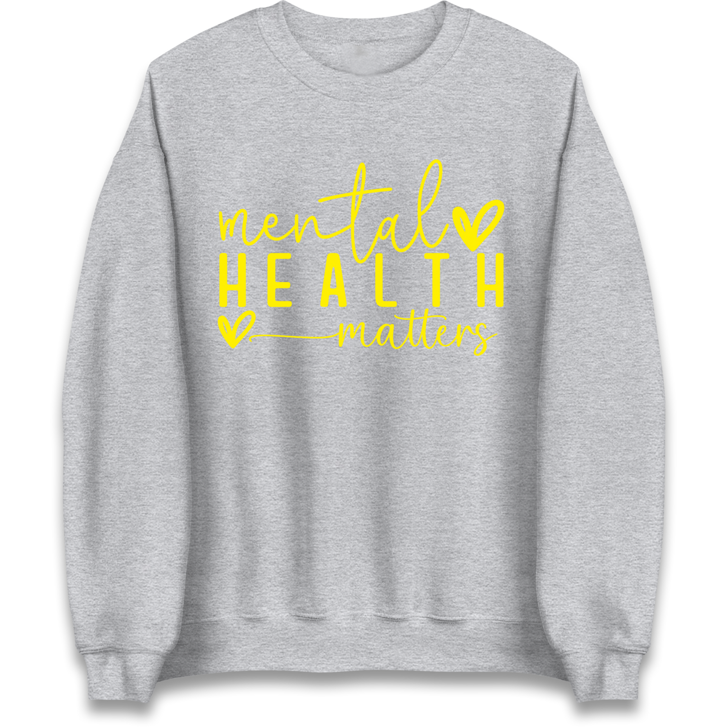 Yellow Mental Health Sweatshirt