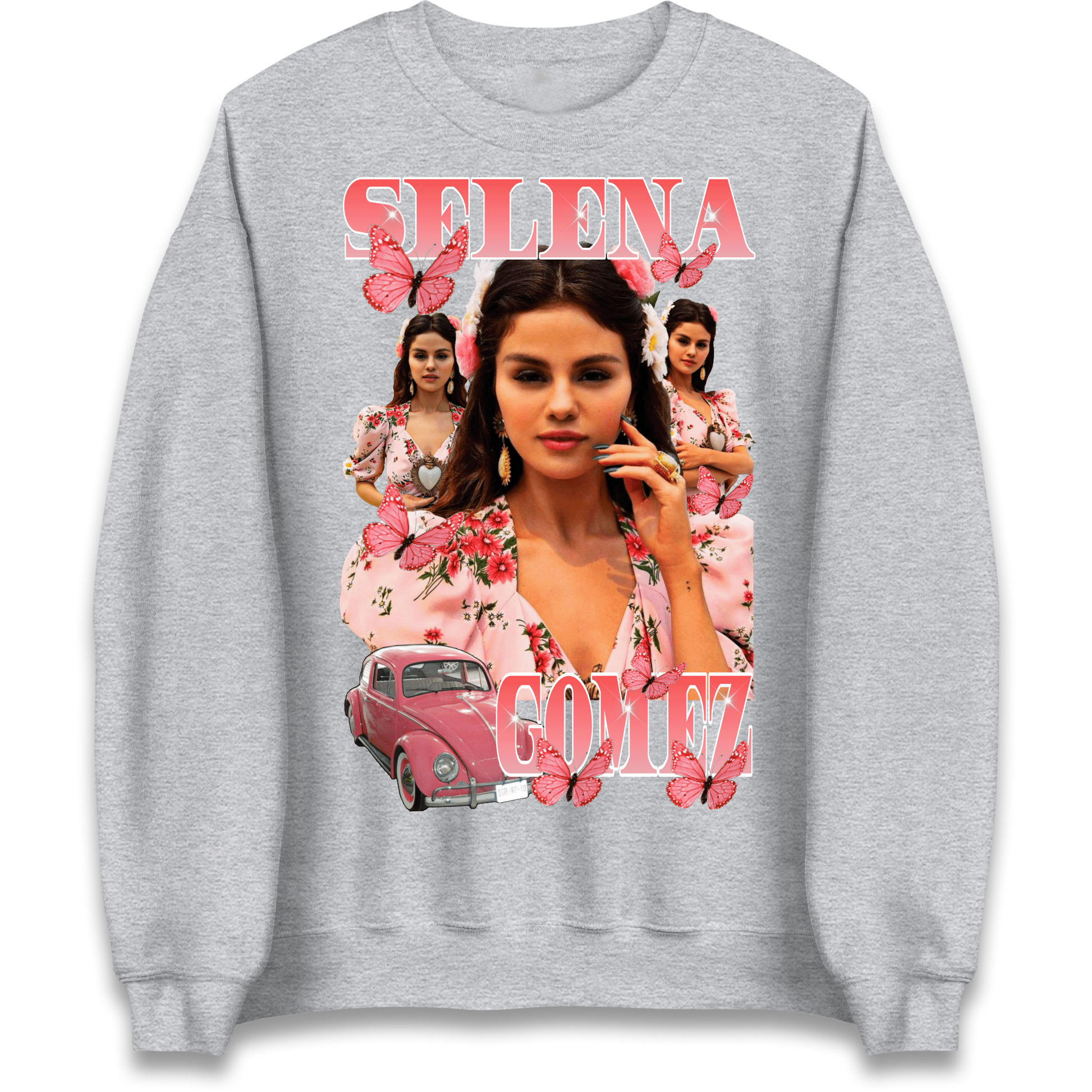 Selena Gomez Pink Sweatshirt