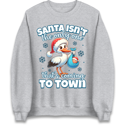 Santa isn't The Only One Thats Coming To Town Christmas Sweatshirt