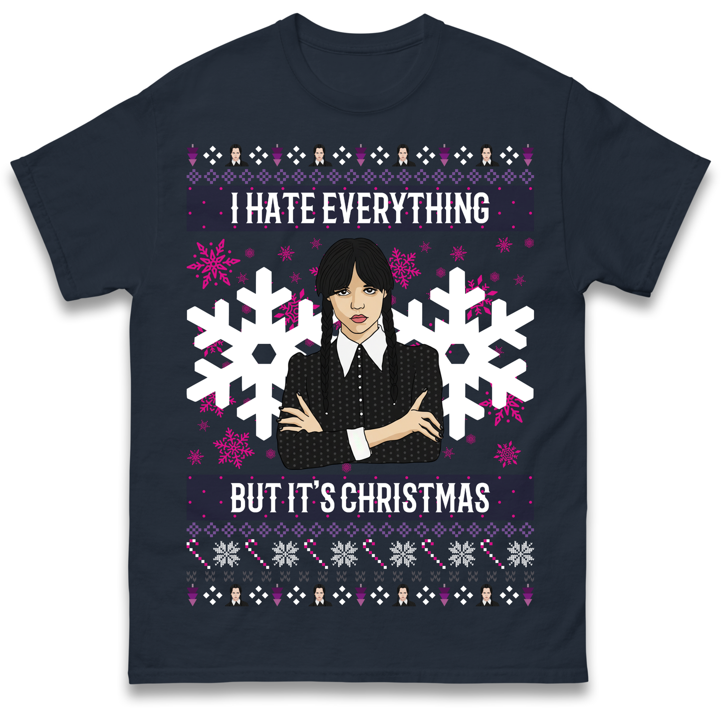Wednesday addams Christmas T Shirt