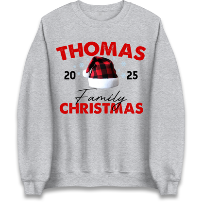 Thomas Family Christmas Sweatshirt